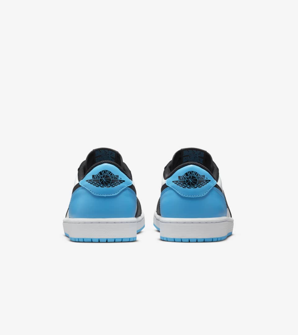 Fecha de lanzameinto de las Air Jordan Low "Black and Dark Powder Blue" (CZ0790-104). Nike SNKRS ES