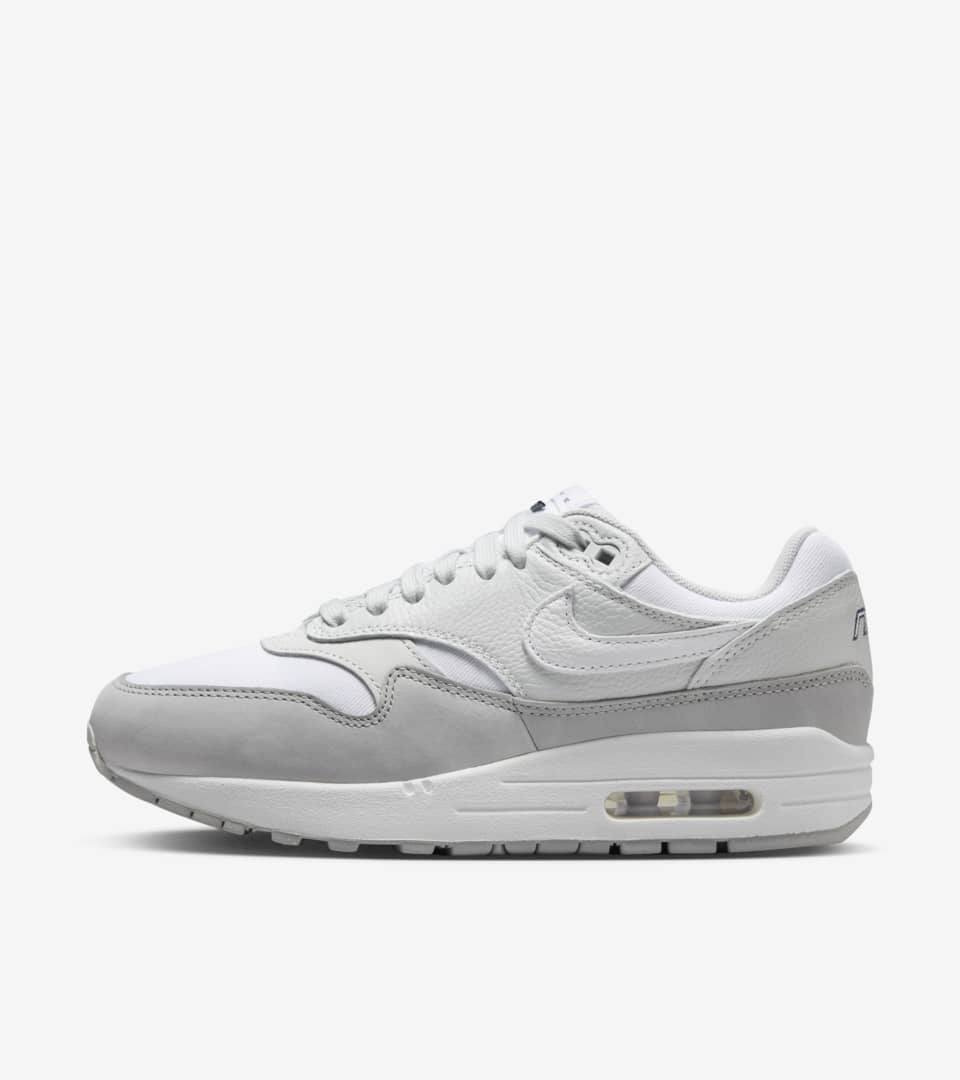 Nike air max on sale 1 dames grijs