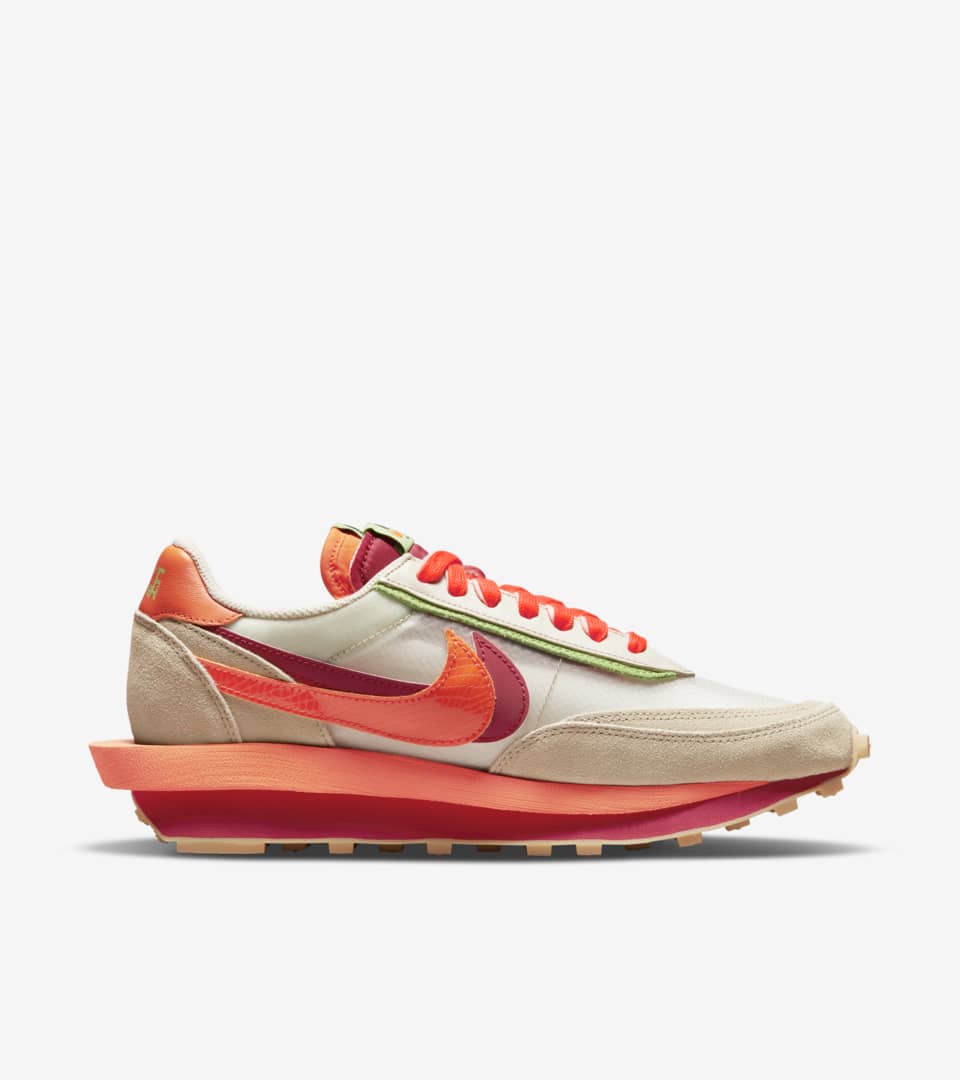 LDWaffle x sacai x CLOT 'Orange Blaze 