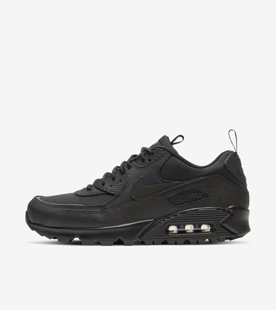 nike air max 90 patent black