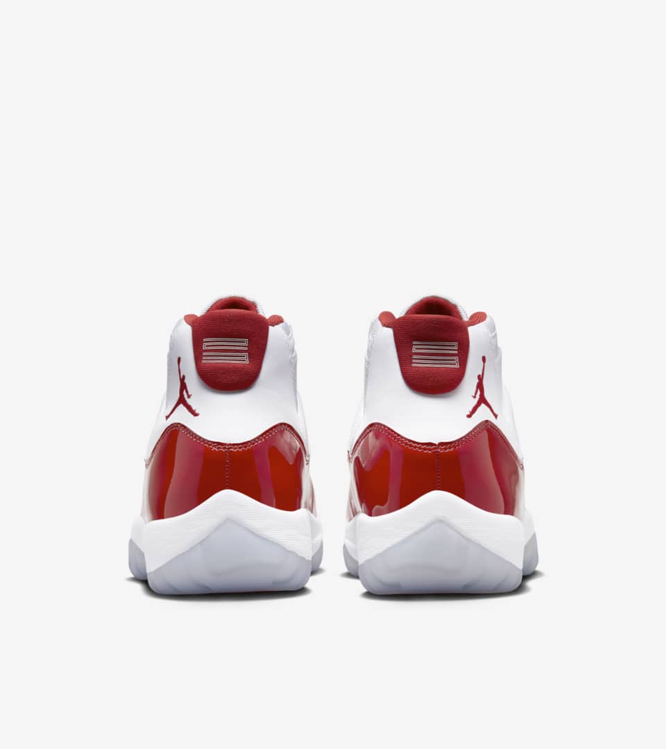 Jordan 11 hot sale vermelho