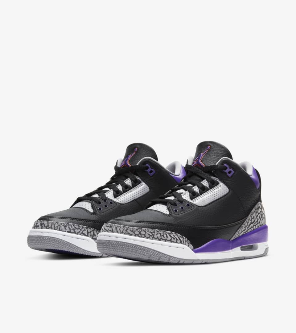 Air Jordan 3 'Court Purple' Release 