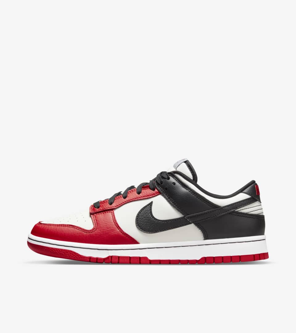 nike ナイキ ダンクロー black and chile red