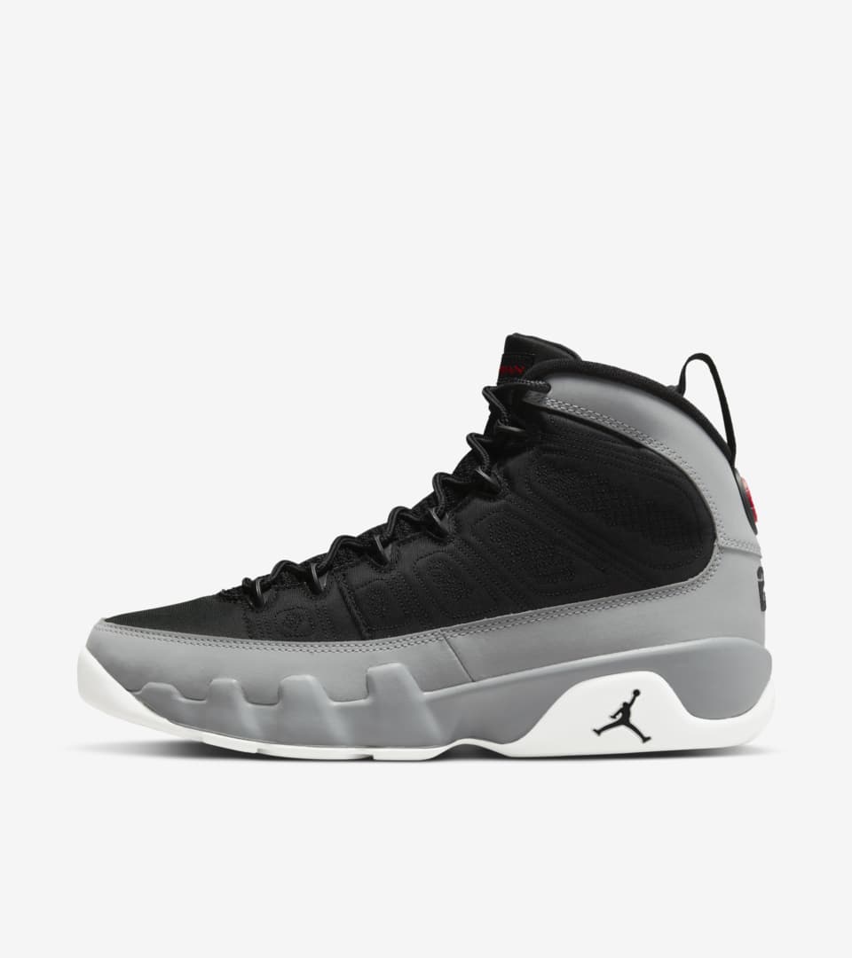 Air Jordan 9 'Black and Particle Grey' (CT8019-060) Release Date. Nike  SNKRS CA