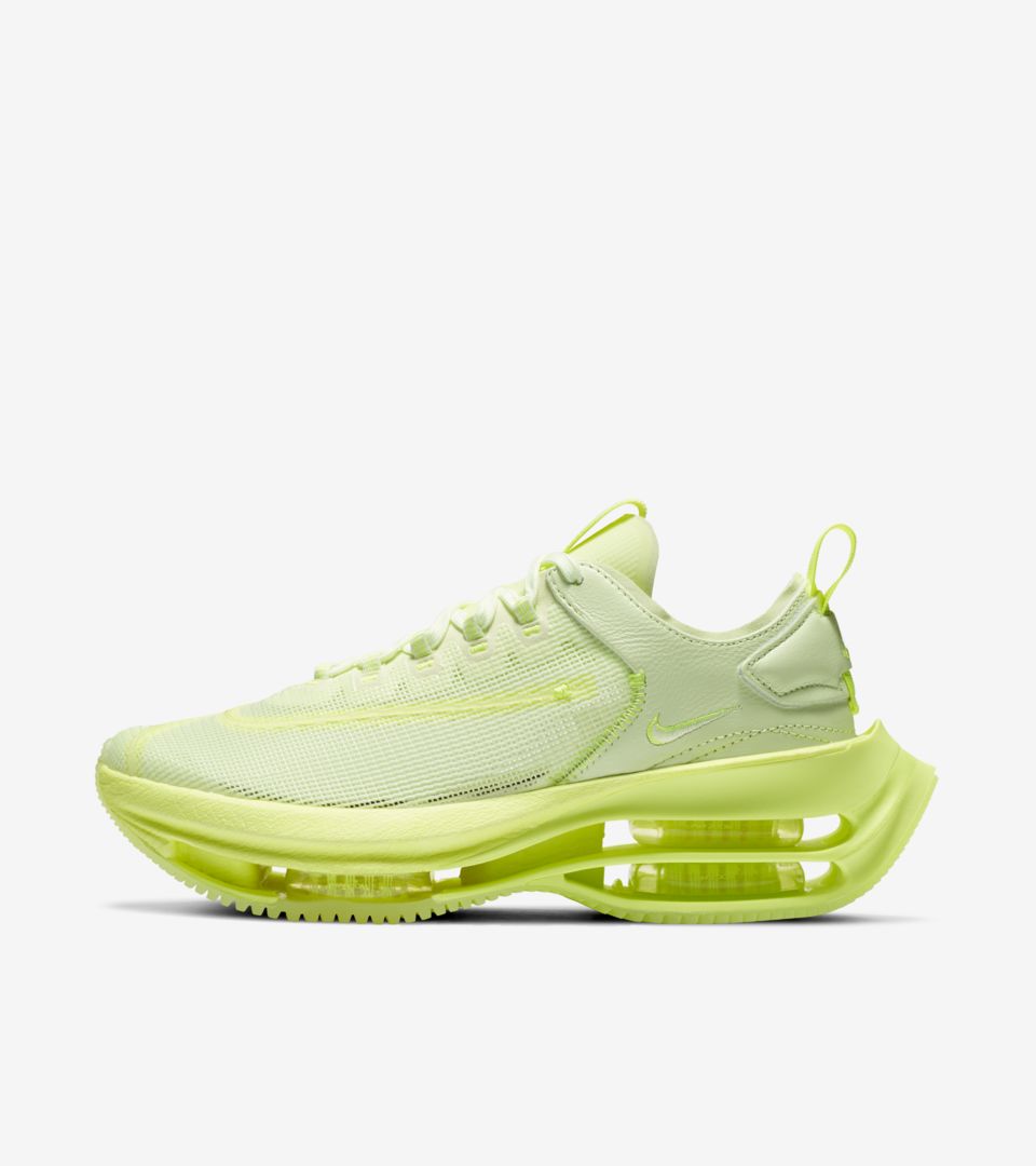 Zoom Double Stacked 'Barely Volt' Release Date. Nike SNKRS