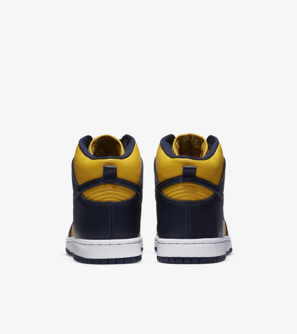 NIKE ダンク　HIGH maize and blue 27.5