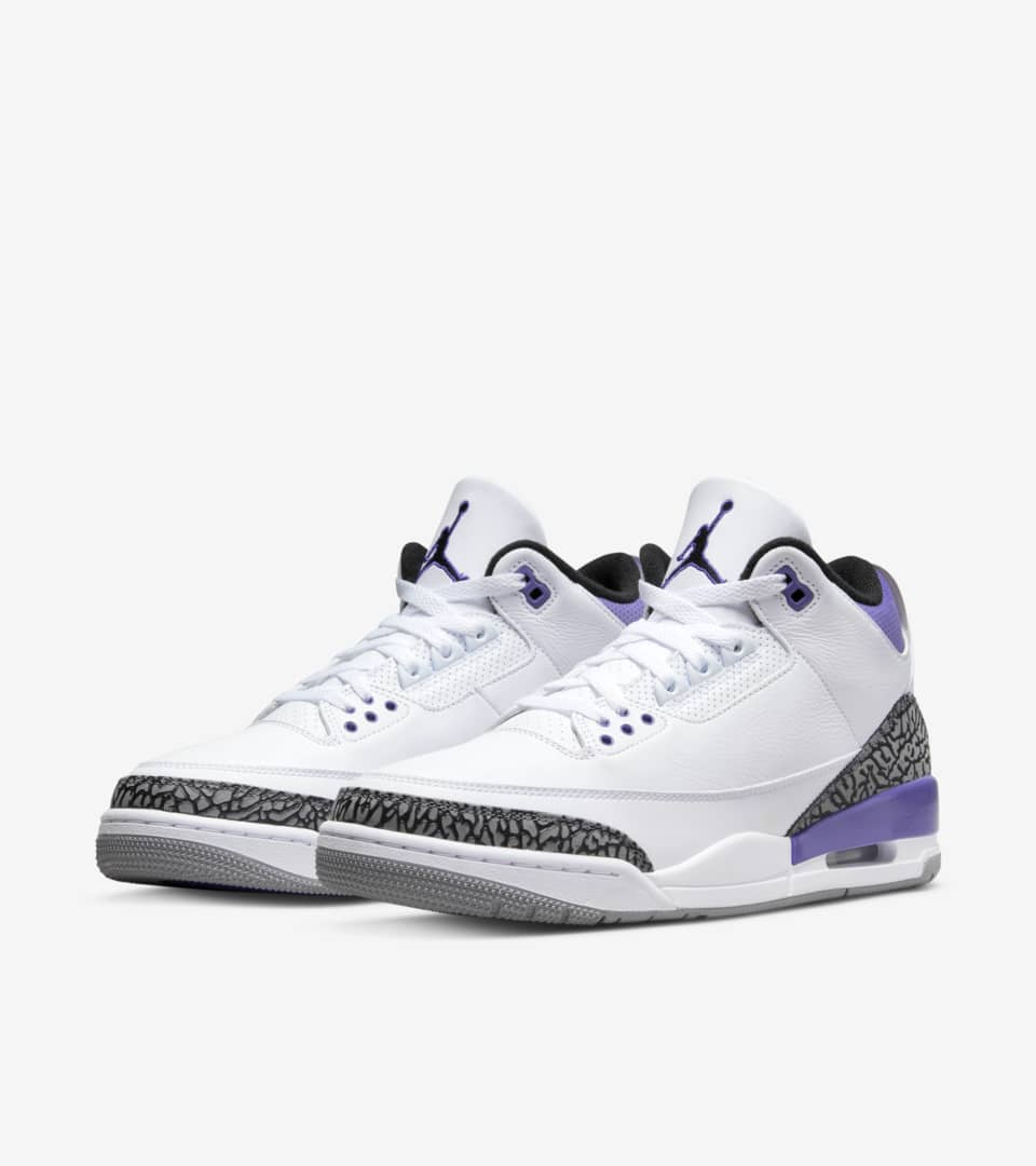 Air Jordan 3 'Dark Iris' (CT8532-105) Release Date. Nike SNKRS