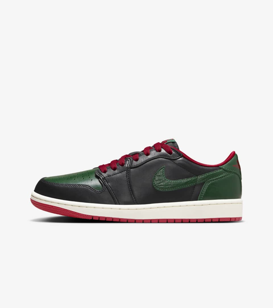 Fecha de lanzamiento de los Air Jordan 1 Low OG Black and Gorge Green CZ0775 036 Nike SNKRS