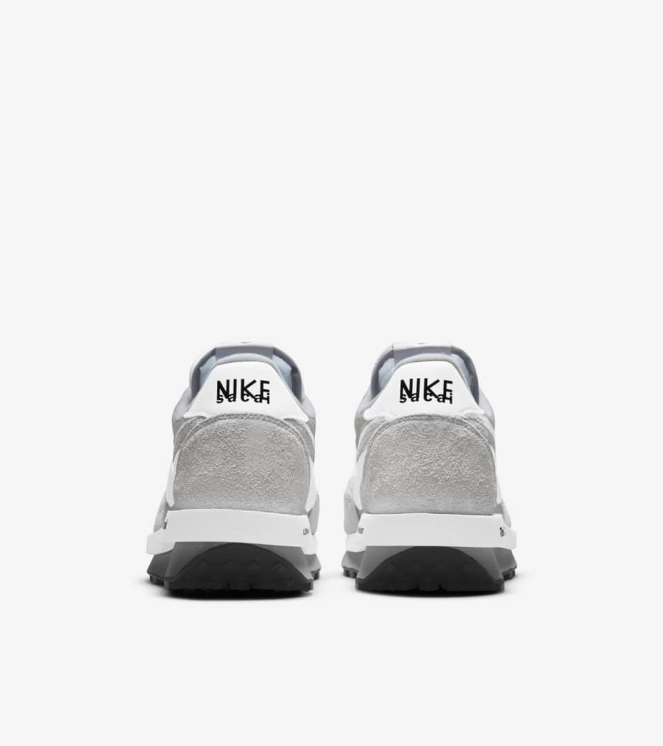LDWaffle x sacai x Fragment 'Light Smoke Grey' Release Date. Nike SNKRS