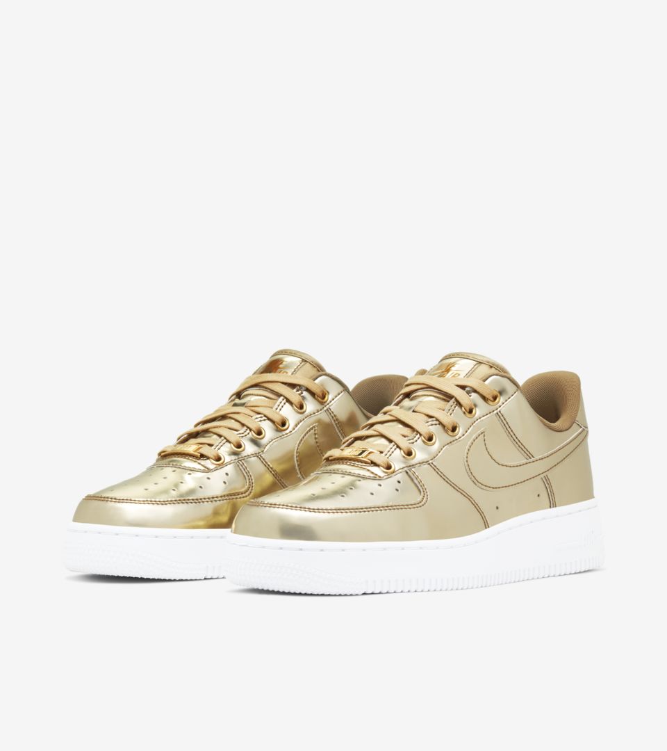Women's Air Force 1 Metallic 'Gold' Release Date. Nike SNKRS MY