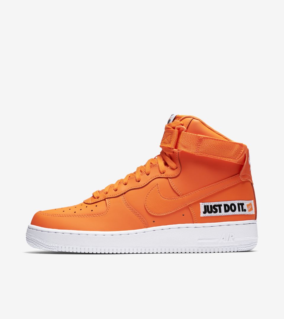 nike air force 1 high orange