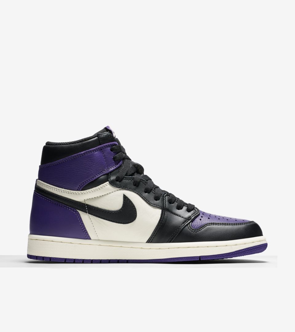 chaussures nike air jordan 1 violet