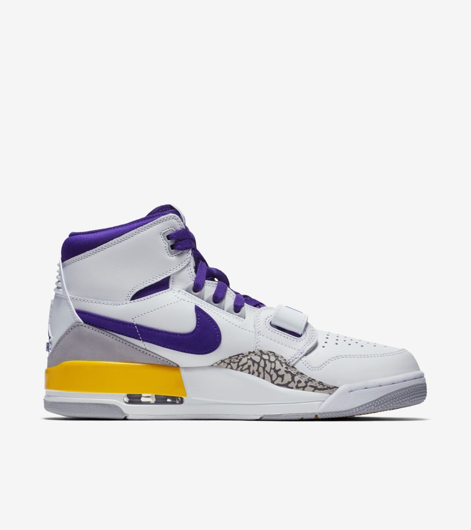 Air Jordan Legacy 312 Field Purple Amarillo White Release