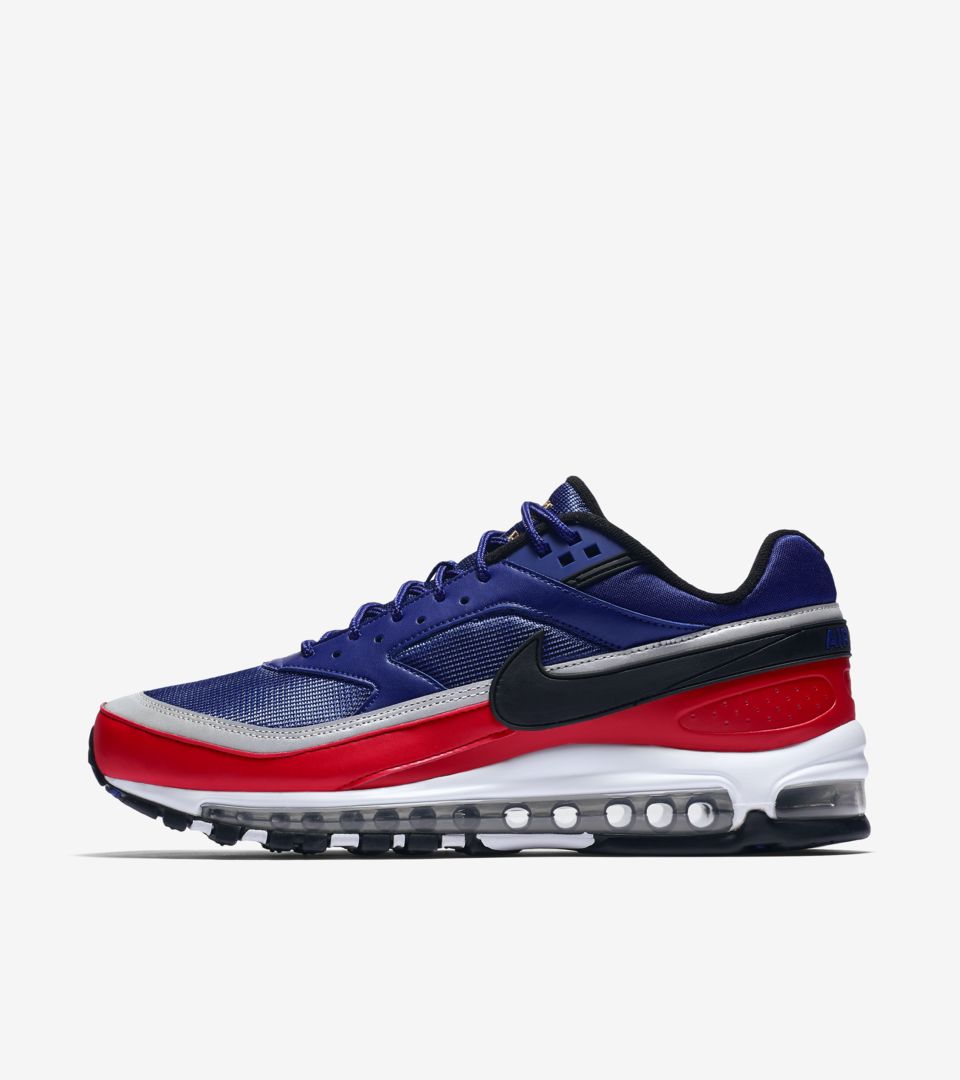 nike air max red white and blue