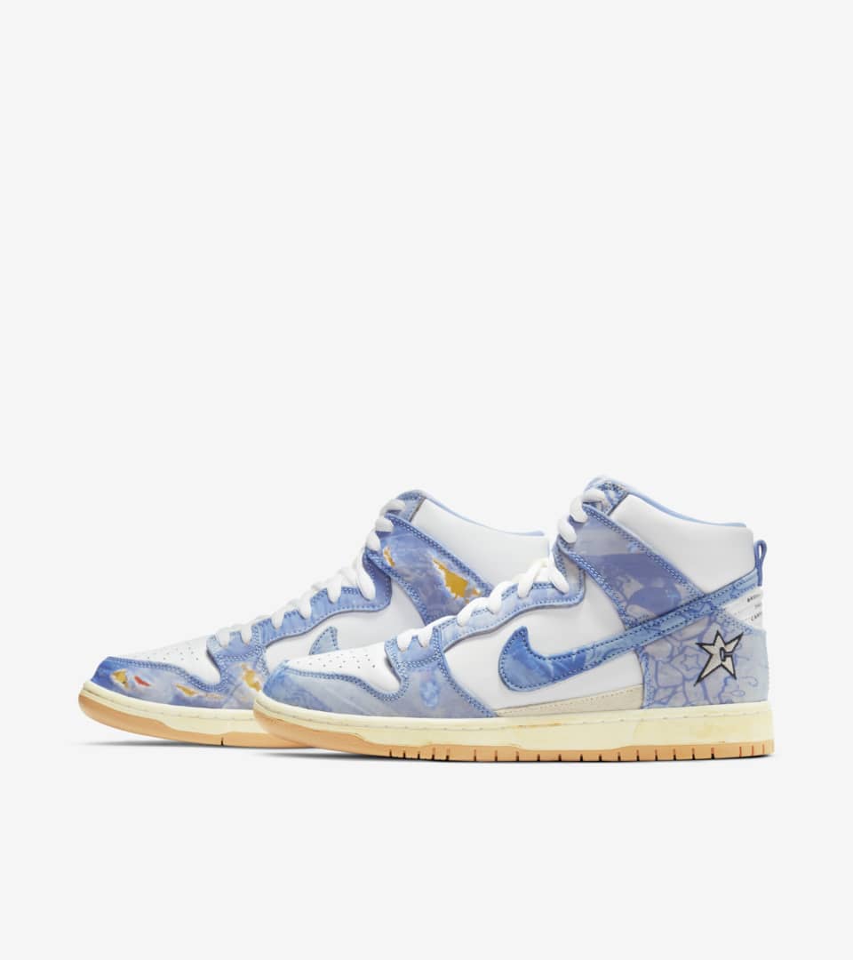 ナイキ SB DUNK HIGH プレミアム× CARPET COMPANYSNKRS