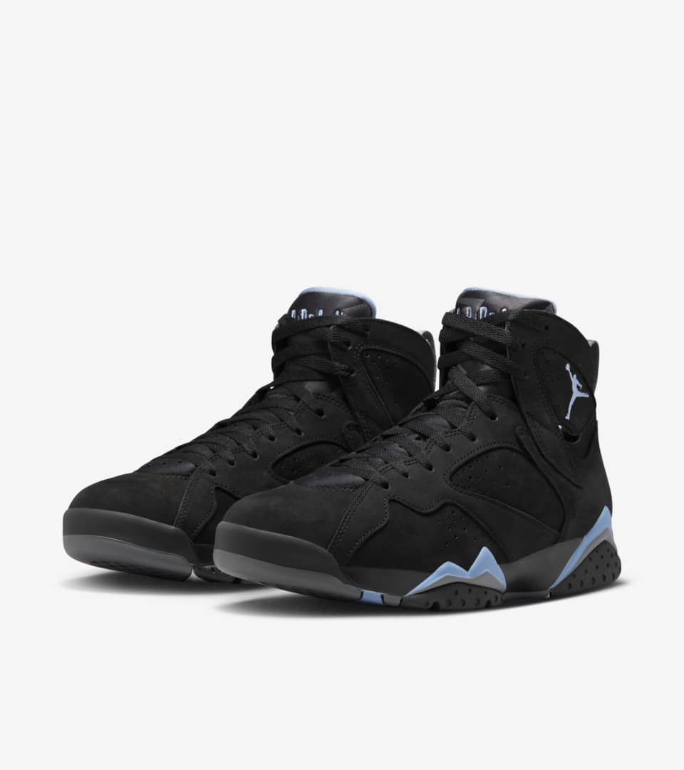 All black on sale jordan 7