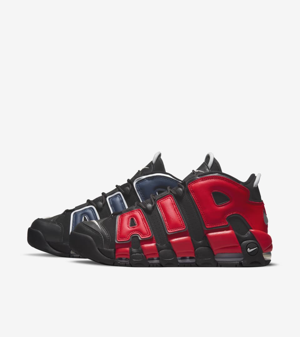 Air More Uptempo '96 'Black and University Red' (DJ4400-001) Release Date