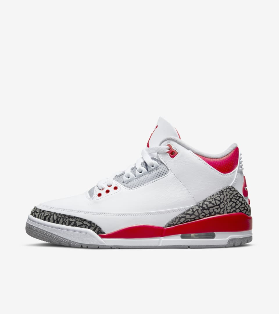 Air Jordan 3 'Fire Red' (DN3707-160) 發售日期. Nike SNKRS TW