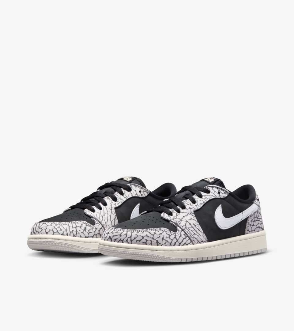 Women's Air Jordan 1 Low 'Black Cement' (CZ0775-001) Release Date