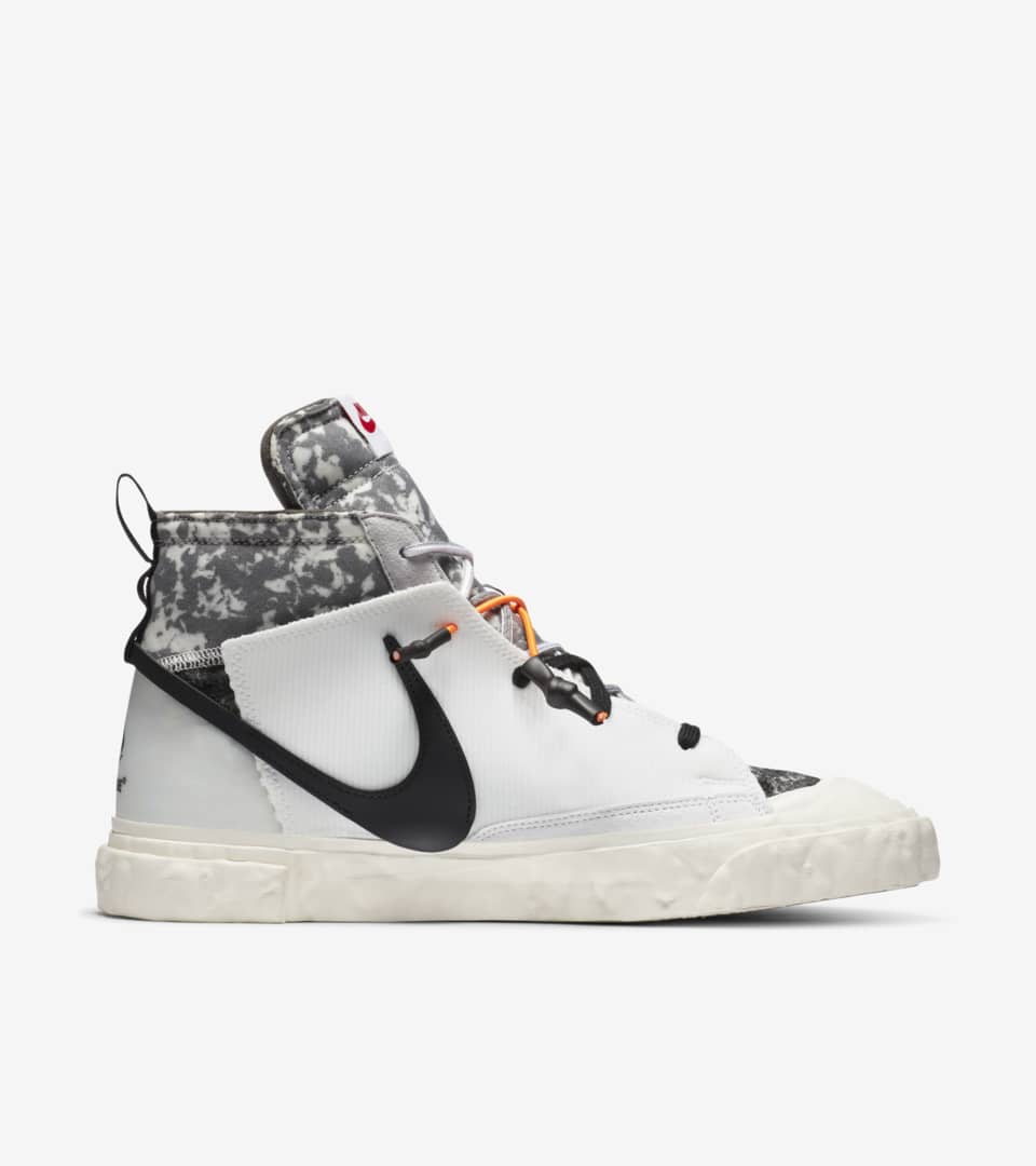 Blazer Mid x READYMADE 'White' Release Date. Nike SNKRS PH