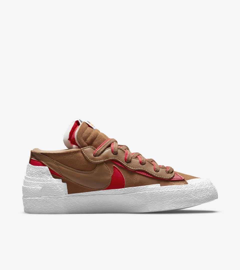 Sea Plausible Therapy Blazer Low x sacai 'British Tan' Release Date. Nike SNKRS