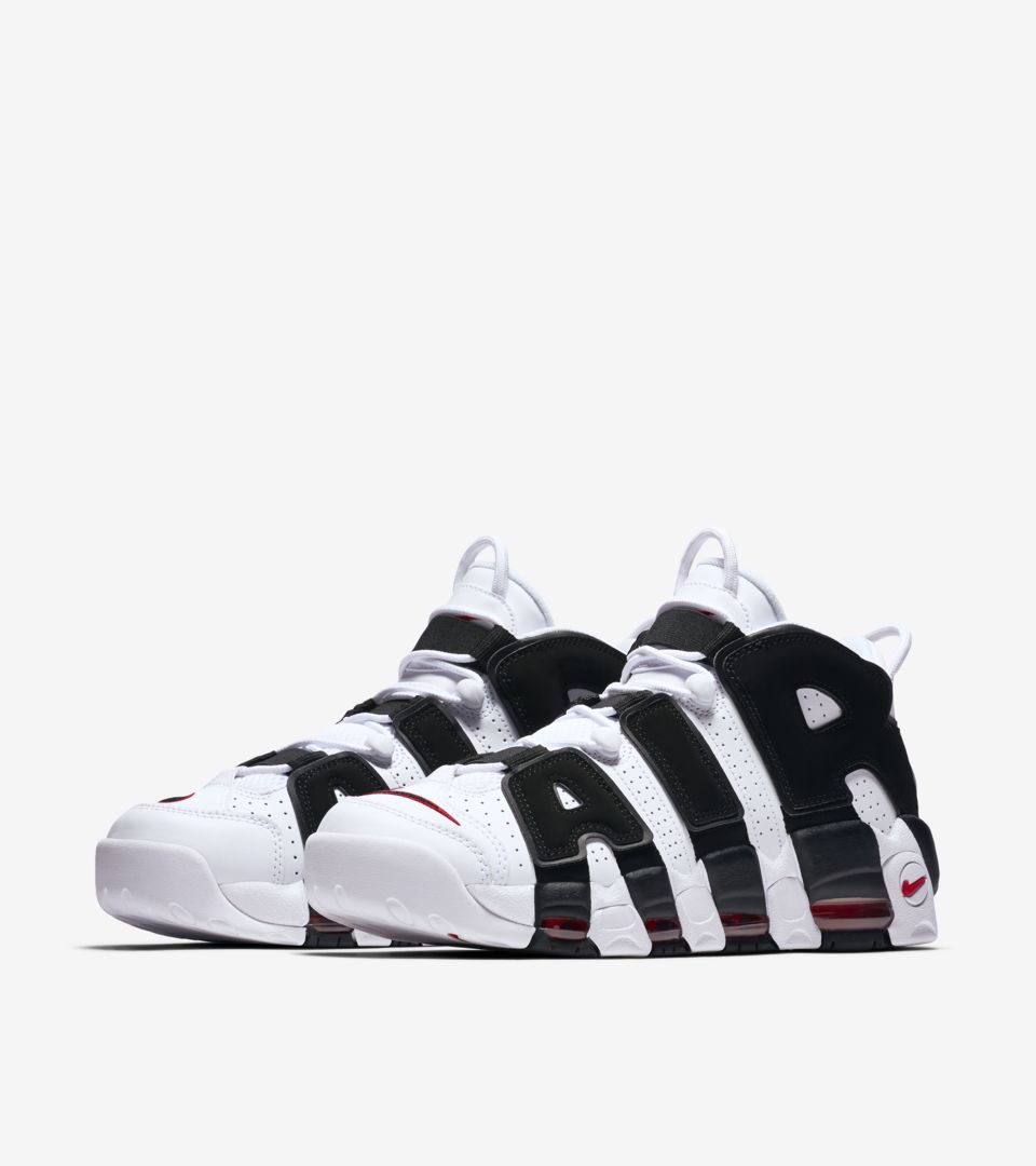 NIKE AIR MORE UPTEMPO "BLACK/WHITE"