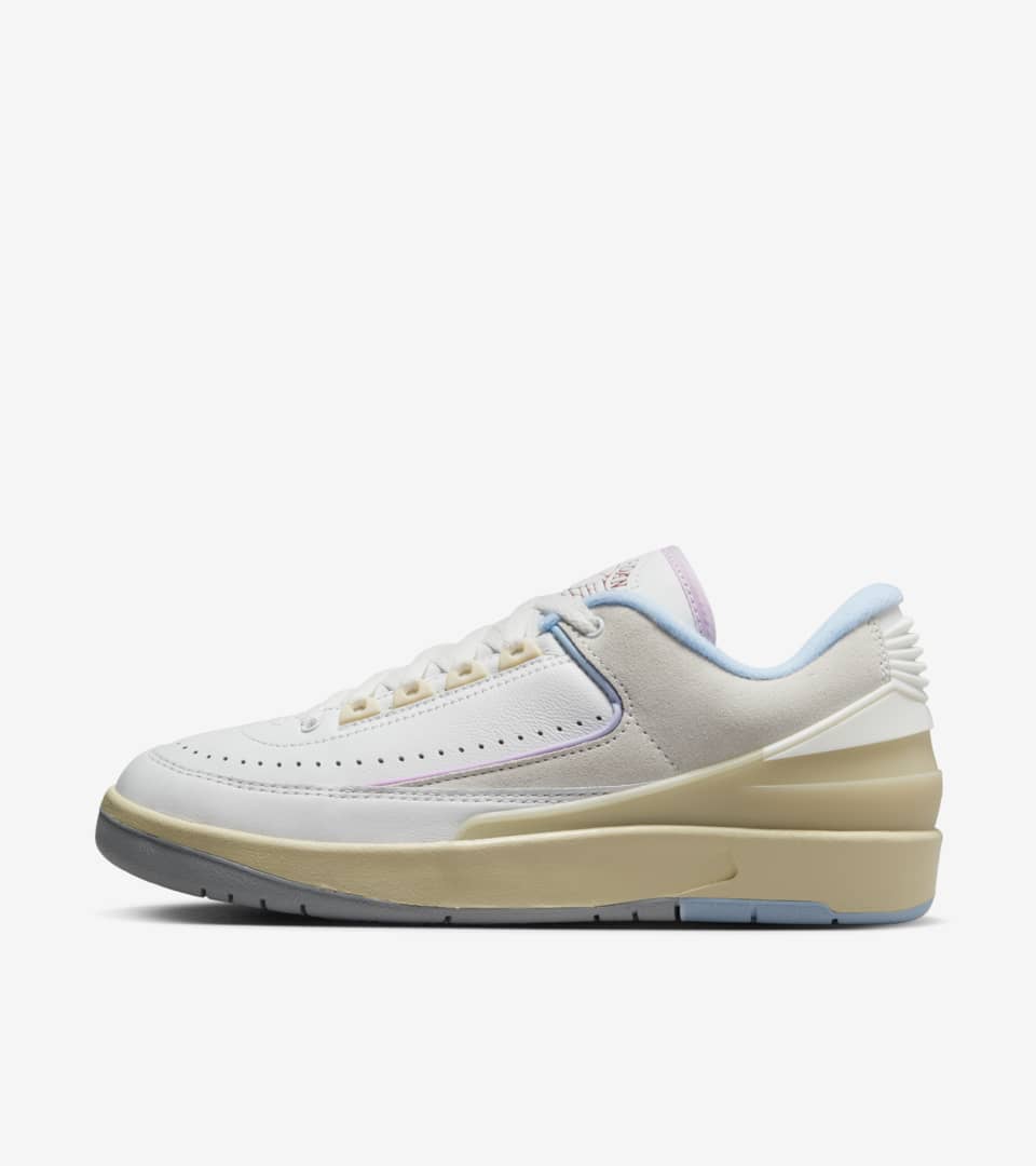 Women's Air Jordan 2 Low 'Summit White and Ice Blue' (DX4401-146 ...