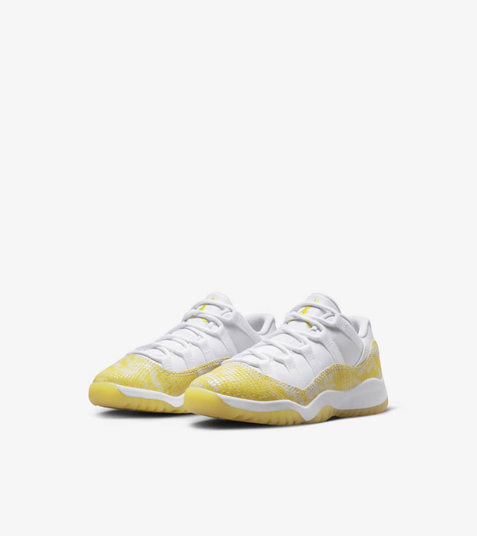 Younger Kids' Jordan 11 'Yellow Snakeskin' (580522-107). Nike SNKRS CA