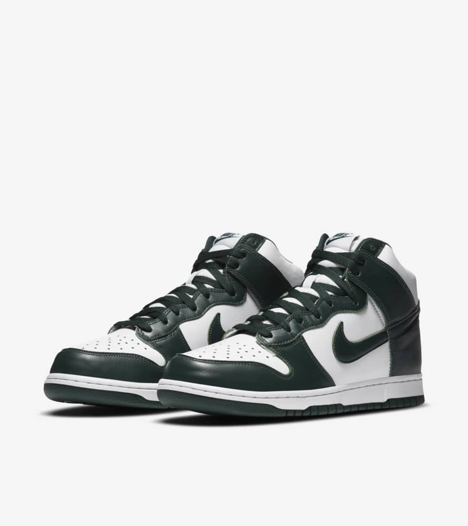 nike high dunks green