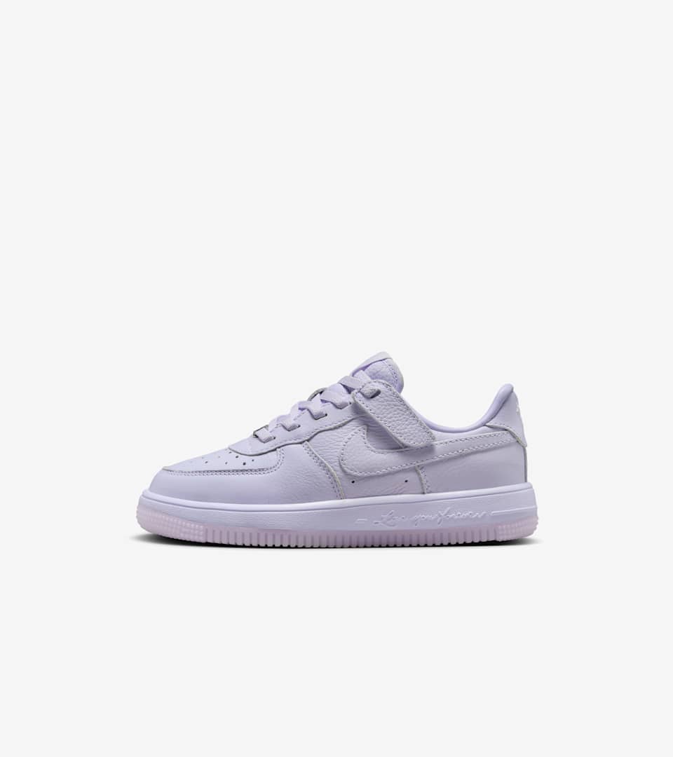 Kids' Nocta Air Force 1 'palest Purple' Release Date. Nike Snkrs