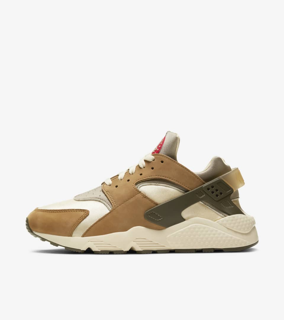 Lanseringsdato For Air Huarache For Stussy Desert Oak Nike Snkrs No
