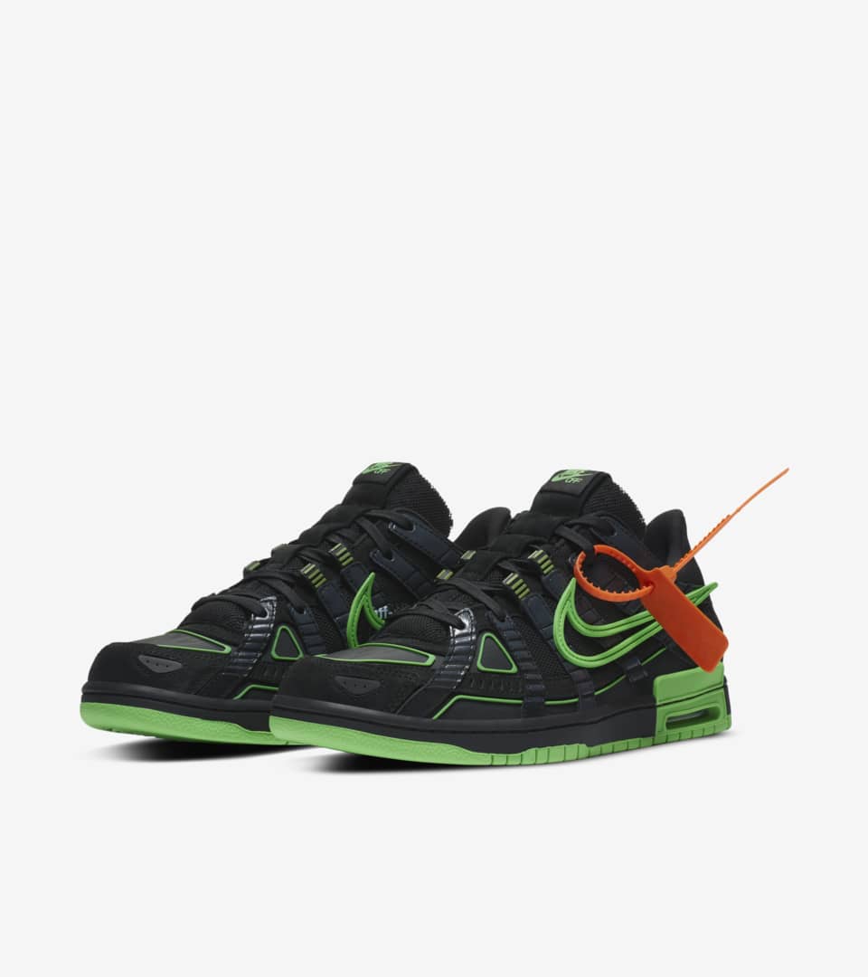 nike off white green