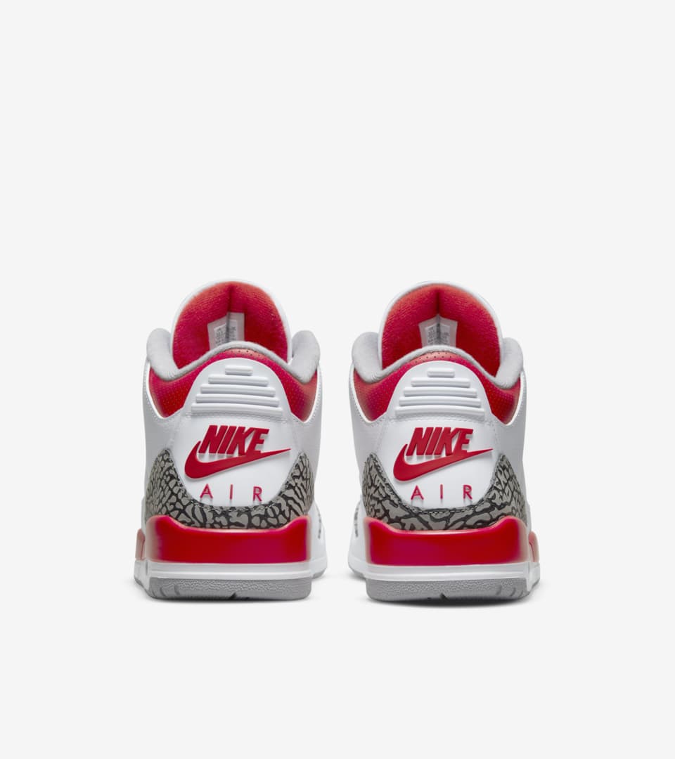 Nike jordan on sale 3 red