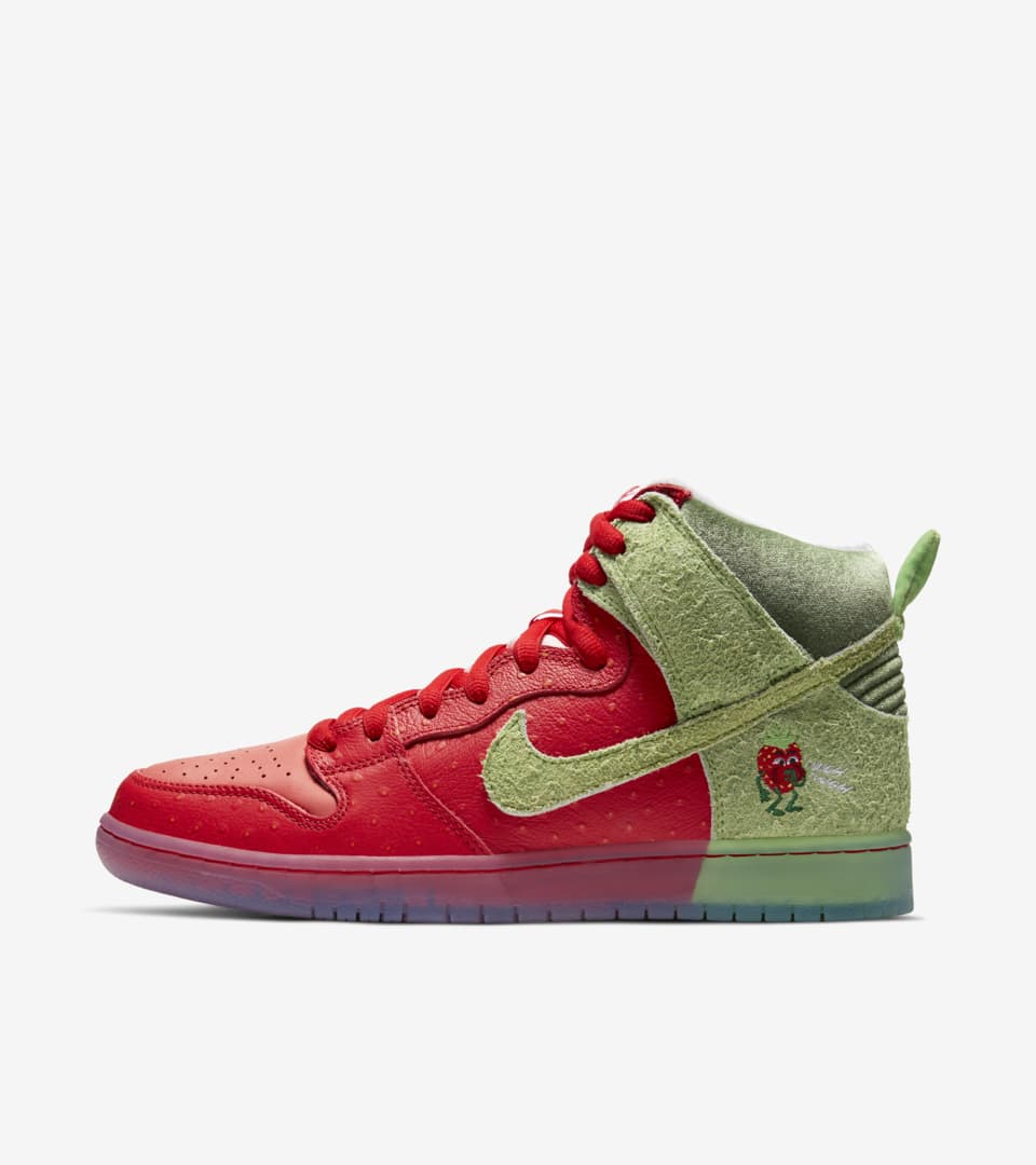 Sb Dunk High Pro 'Strawberry' (Cw7093-600) Release Date. Nike Snkrs Cz