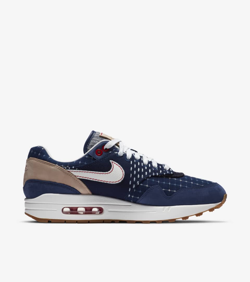 NIKE公式】エア マックス 1 x デンハム 'Blue Void' (CW7603-400 / NIKE AM 1 DNHM). Nike  SNKRS JP