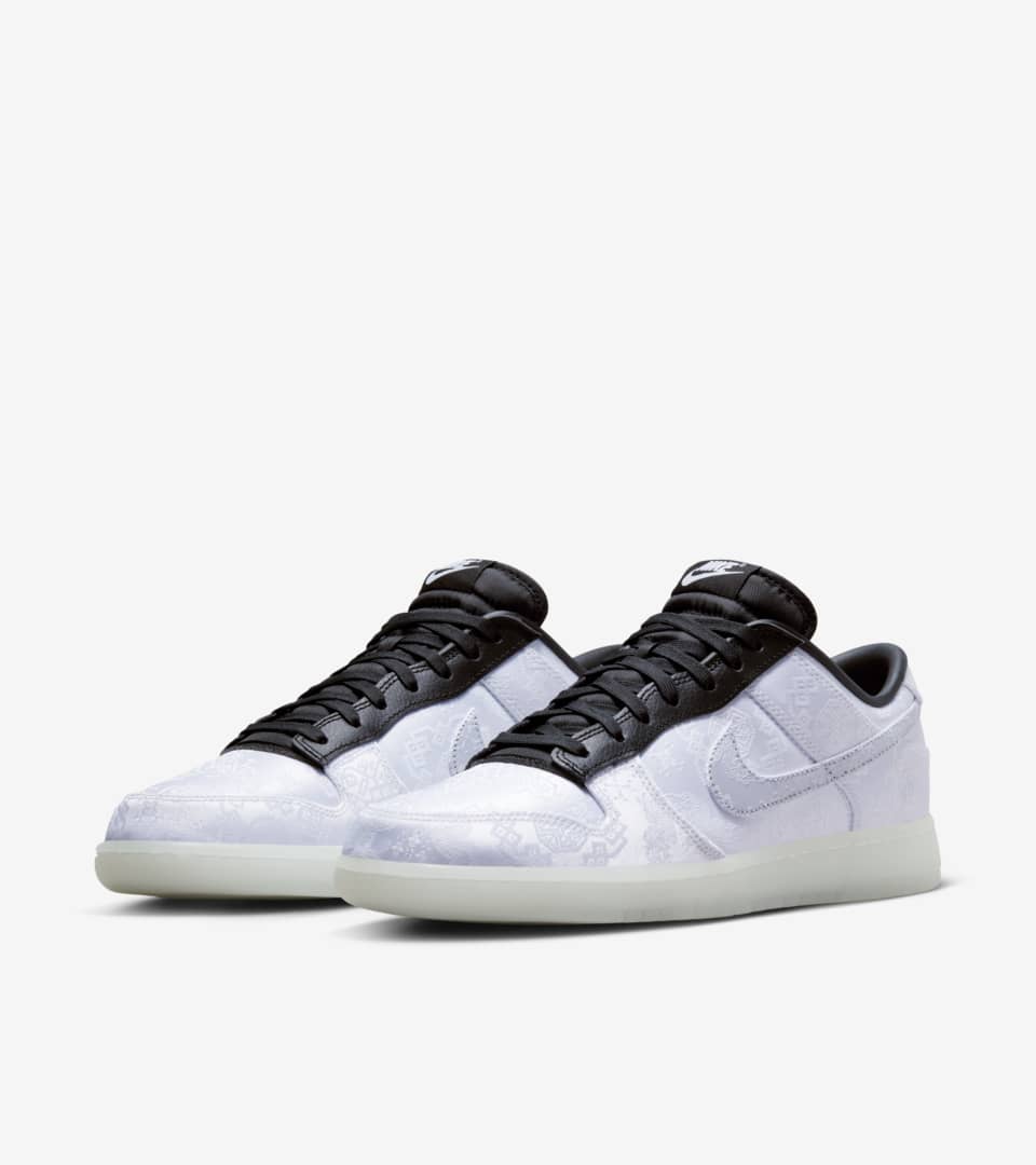 Dunk Low x CLOT x Fragment Design 'Black and White' (FN0315-110