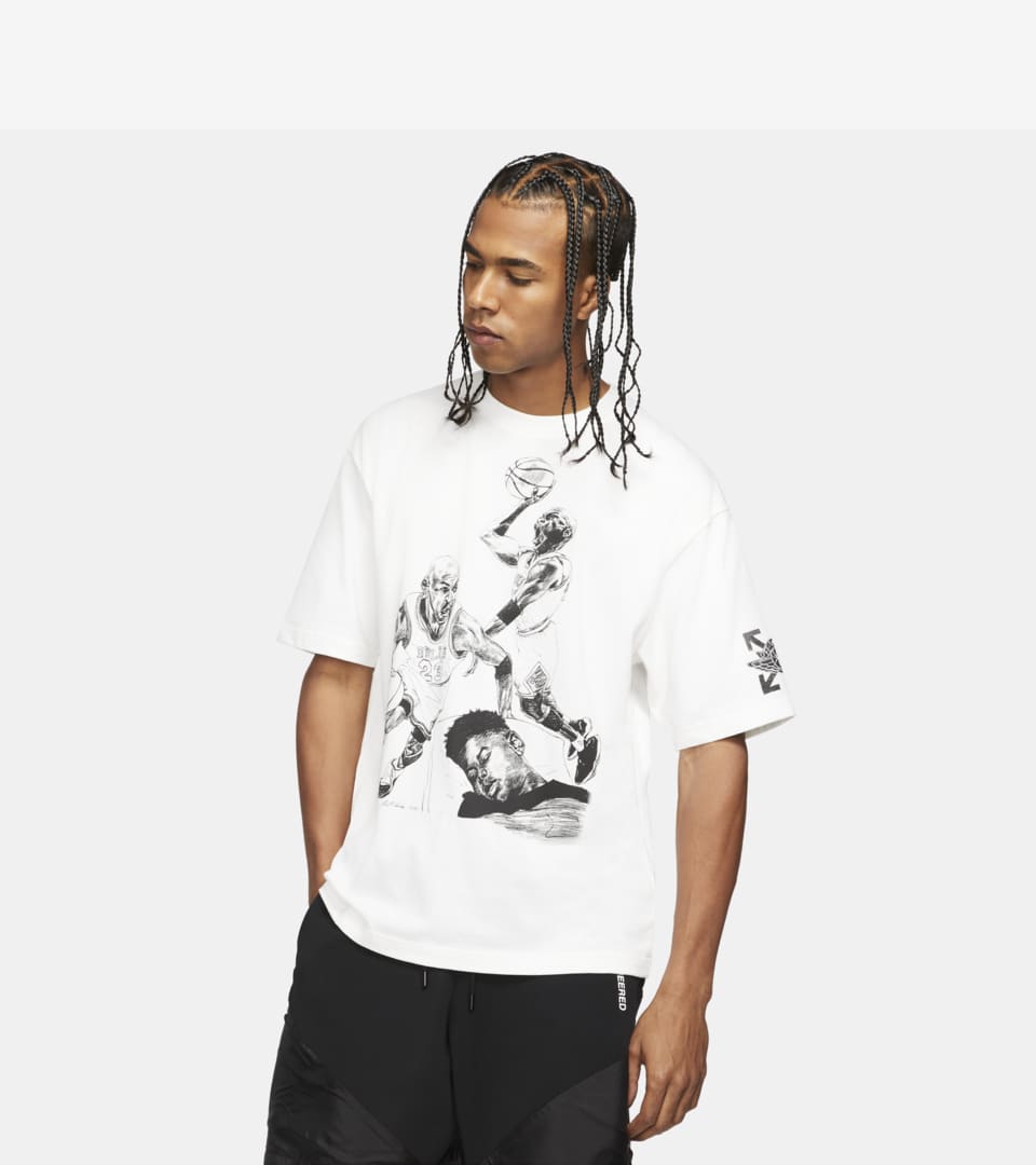 jordan x off white playera