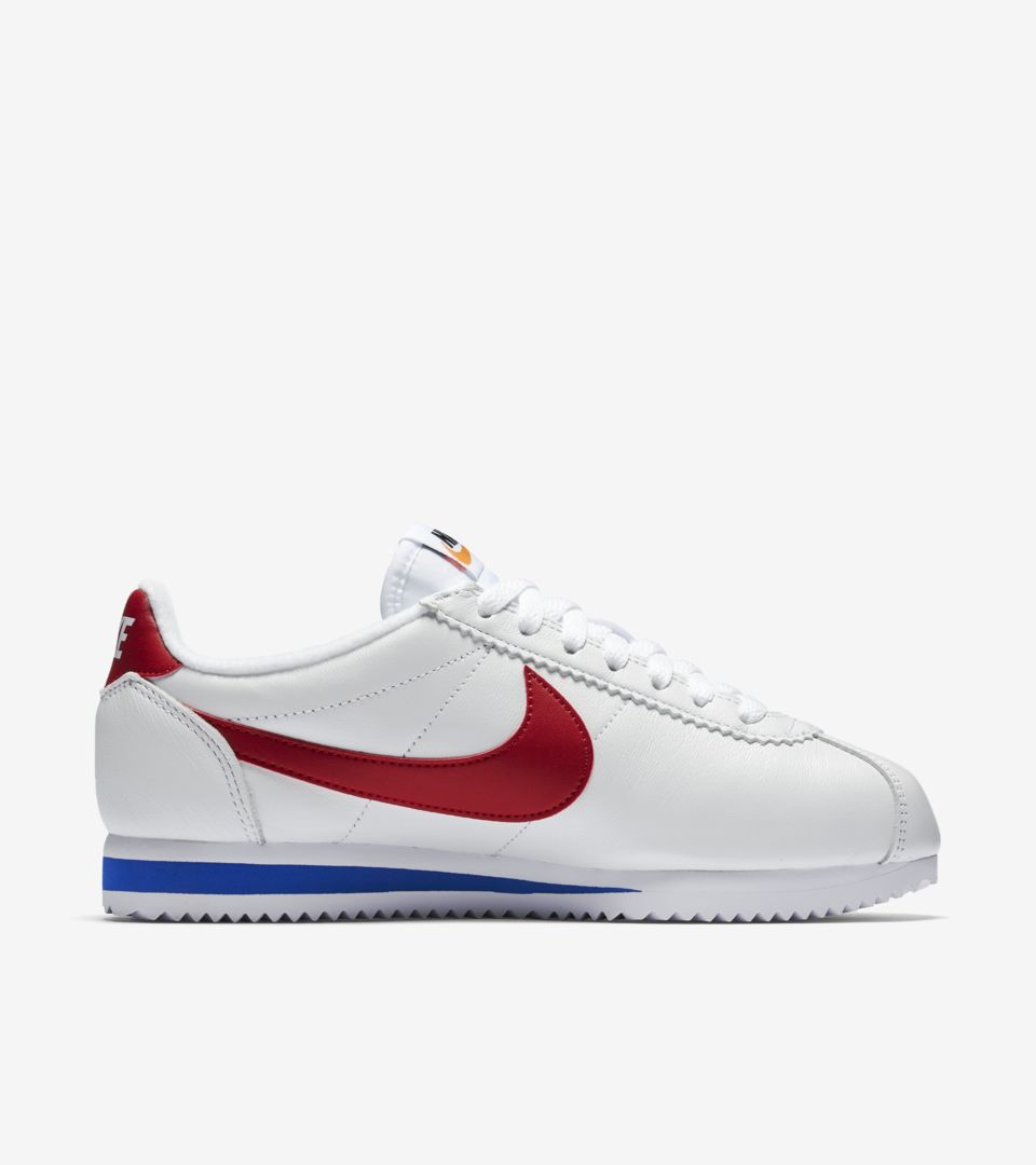 nike cortez blue swoosh