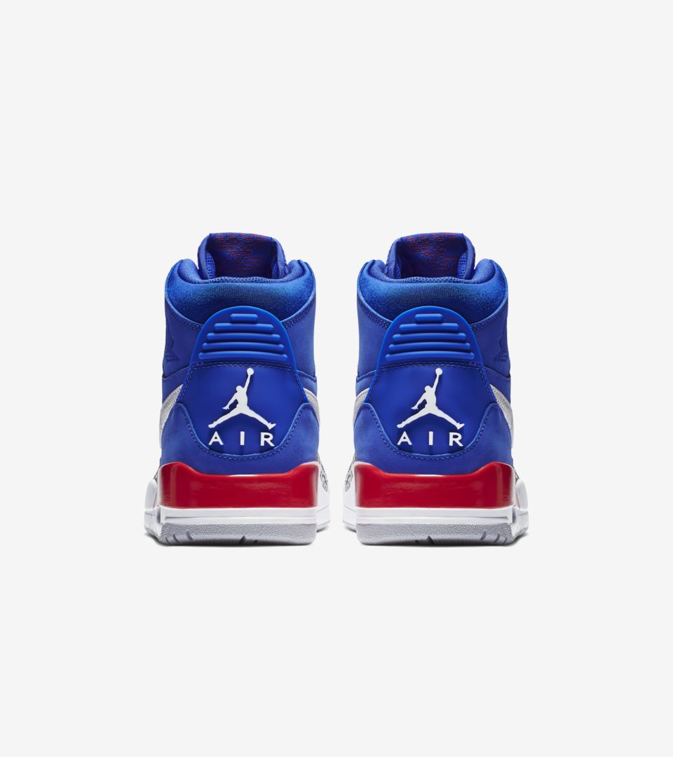 Air Jordan Legacy 312 'Bright Blue & University Red & White' Release Nike SNKRS