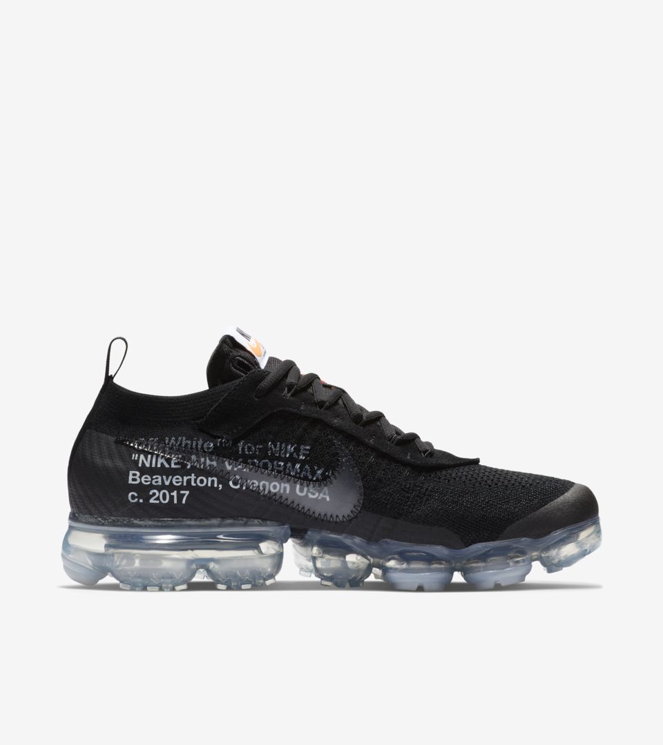 NIKE公式】ナイキ The Ten エア ヴェイパーマックス オフホワイト 'Black' (AA3831-002 / VaporMax off  white). Nike SNKRS JP