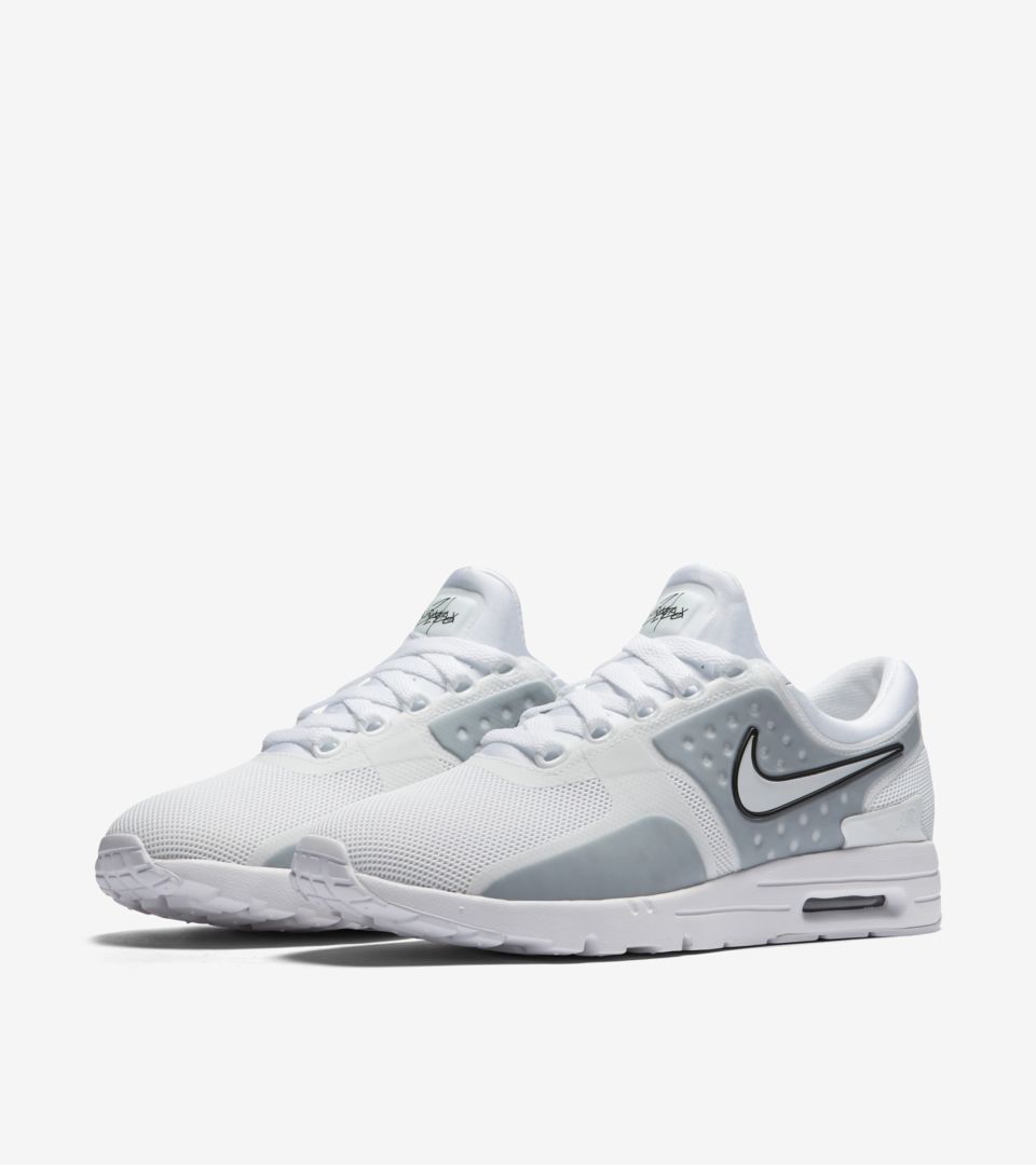 Queen Confession In other words Women's Nike Air Max Zero 'White & Wolf Grey'. Nike SNKRS