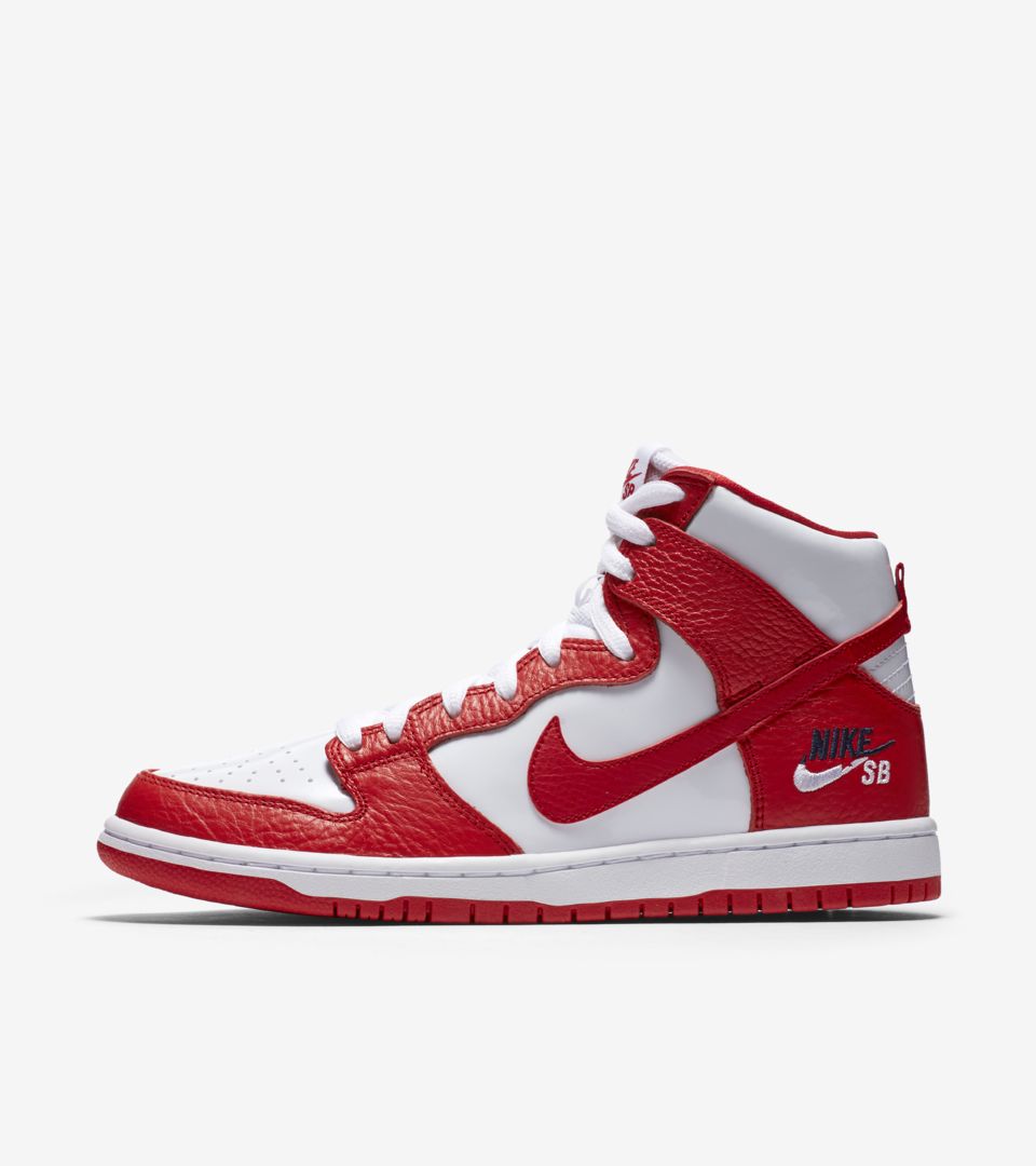 Nike SB Dunk High Pro 'University Red 