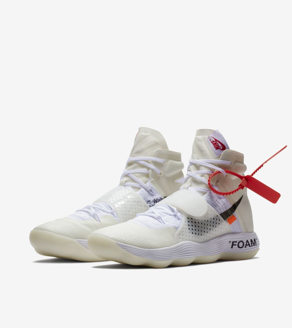 off white nike foam