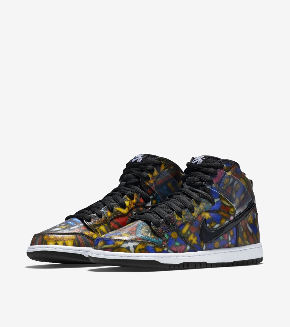 Nike Dunk High SB 'Stained Glass'. Nike 