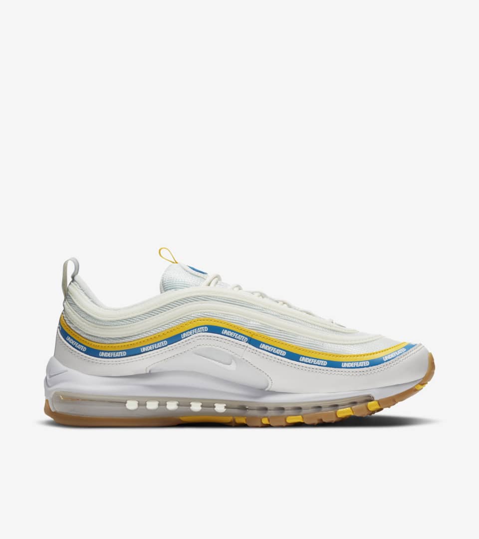 nike air max 97 undefeated white price