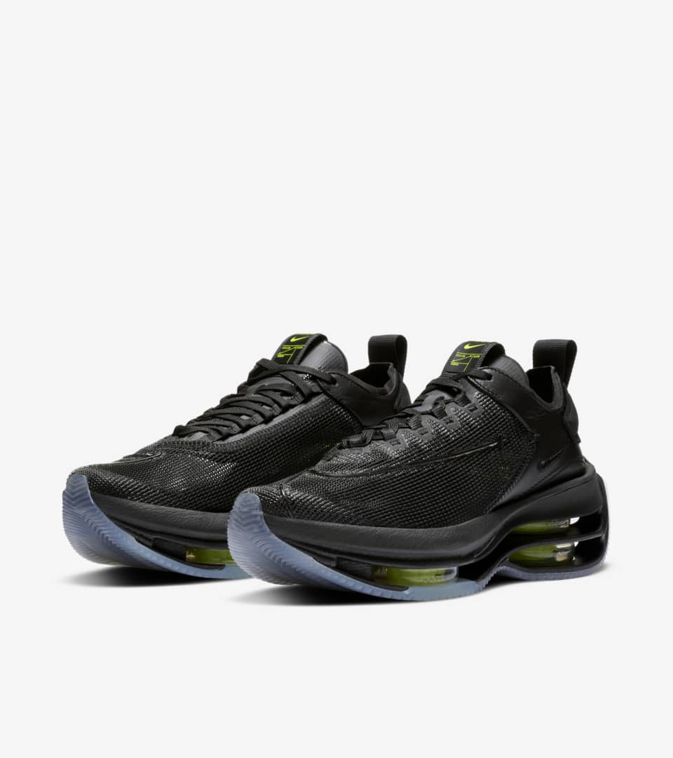 Women's Zoom Double Stacked 'Volt Black' Release Date. Nike SNKRS ID