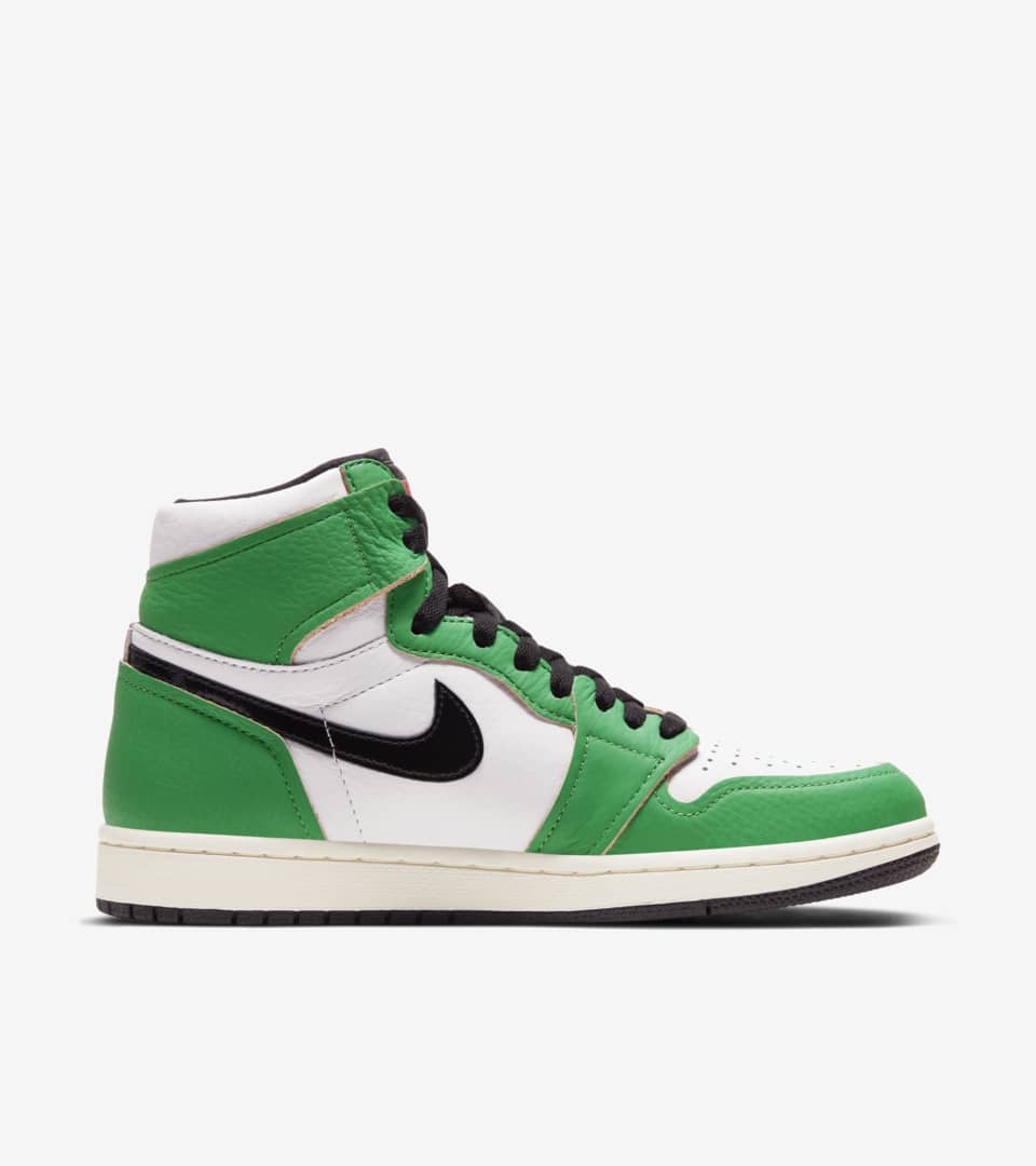 NIKE公式】ウィメンズ エア ジョーダン 1 'Lucky Green' (WMNS AJ 1 ...