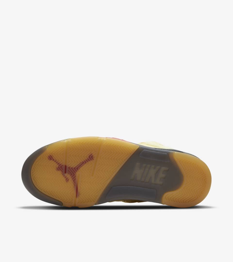 Mancha Bastante Ten confianza Fecha de lanzamiento de las Air Jordan 5 x Off-White™️ "Sail". Nike SNKRS ES