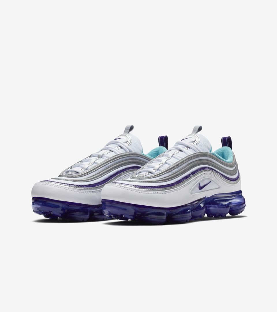 white purple air max 97