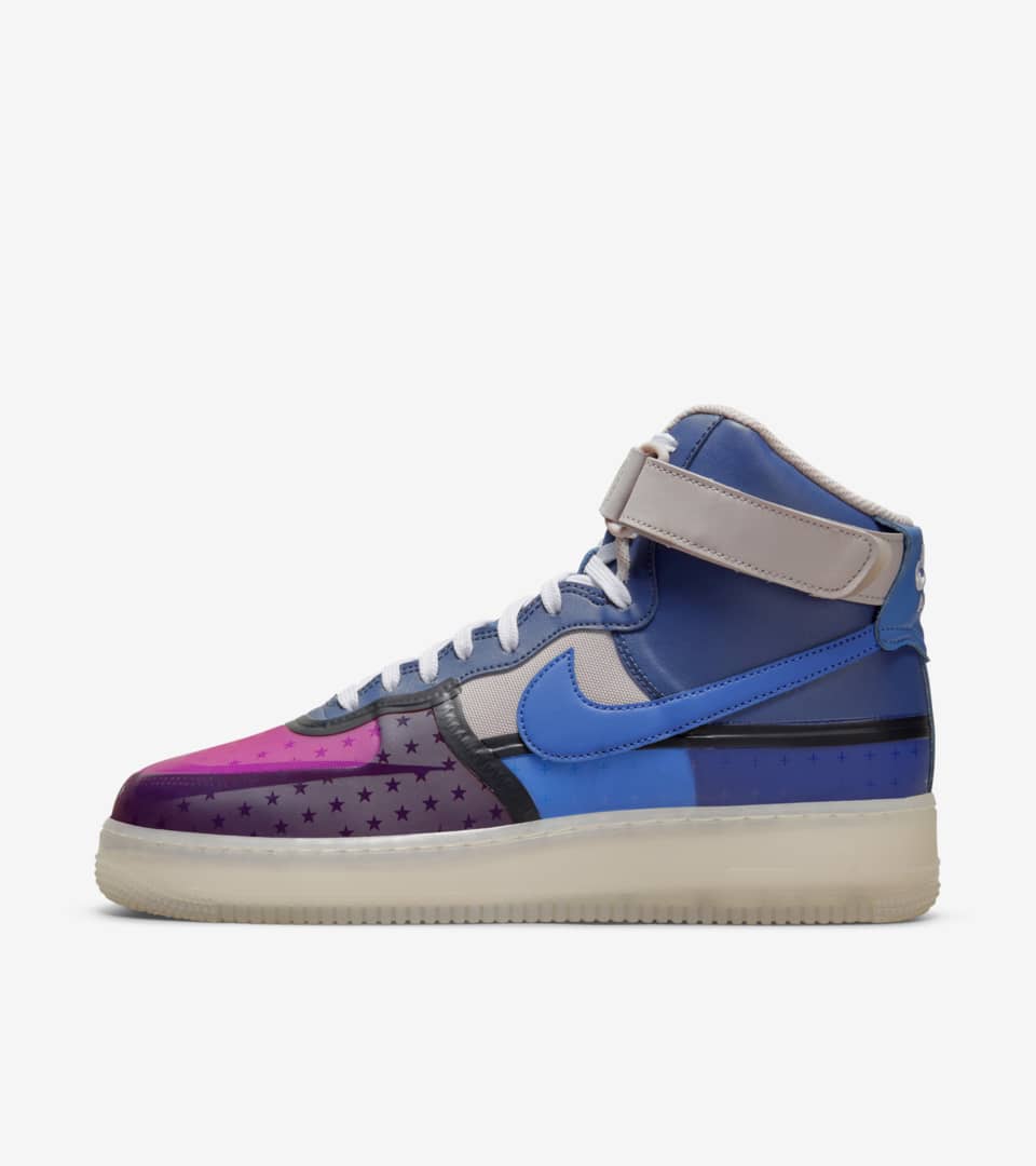 NIKE公式】エア フォース 1 HIGH '07 'Thunder Blue and Pink Prime